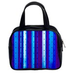 Warped Stripy Dots Classic Handbag (Two Sides) Front