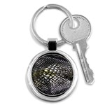 Snake Skin Key Chain (Round) Front