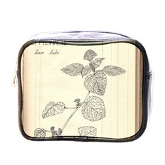 Lemon Balm Mini Toiletries Bag (one Side) by Limerence