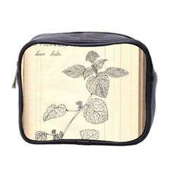 Lemon Balm Mini Toiletries Bag (two Sides) by Limerence