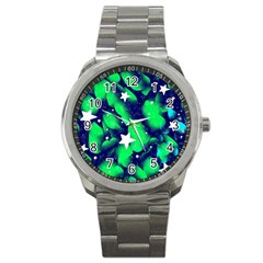 Space Odyssey  Sport Metal Watch by notyouraveragemonet