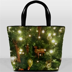 Christmas Tree Decoration Photo Bucket Bag by dflcprintsclothing