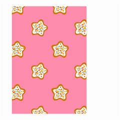 Cookies Pattern Pink Small Garden Flag (two Sides) by Littlebird