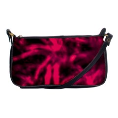 Purple Abstract Stars Shoulder Clutch Bag by DimitriosArt