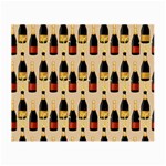 Champagne For The Holiday Small Glasses Cloth Front