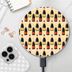 Champagne For The Holiday Wireless Charger by SychEva