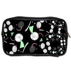 Digital Illusion Toiletries Bag (two Sides) by Sparkle