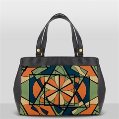 Abstract Pattern Geometric Backgrounds   Oversize Office Handbag (2 Sides) by Eskimos