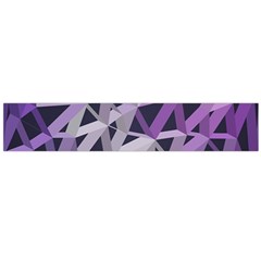 3d Lovely Geo Lines  Iv Large Flano Scarf  by Uniqued