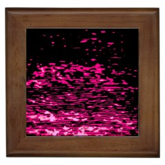 Rose Waves Flow Series 1 Framed Tile by DimitriosArt