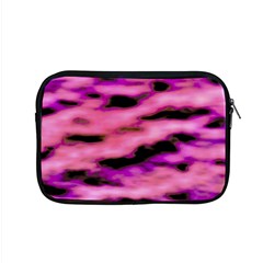 Pink  Waves Flow Series 2 Apple Macbook Pro 15  Zipper Case by DimitriosArt