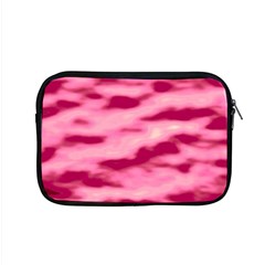 Pink  Waves Flow Series 4 Apple Macbook Pro 15  Zipper Case by DimitriosArt