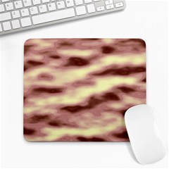 Pink  Waves Flow Series 8 Large Mousepads by DimitriosArt