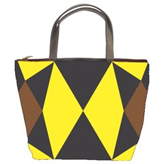 Abstract Pattern Geometric Backgrounds   Bucket Bag by Eskimos