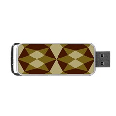 Abstract Pattern Geometric Backgrounds   Portable Usb Flash (one Side) by Eskimos