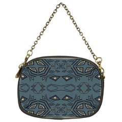 Abstract Pattern Geometric Backgrounds   Chain Purse (one Side) by Eskimos