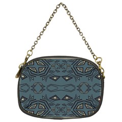 Abstract Pattern Geometric Backgrounds   Chain Purse (two Sides) by Eskimos