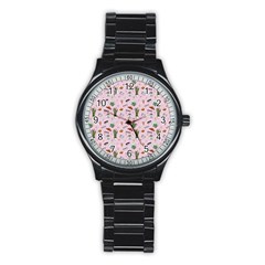 Office Time Stainless Steel Round Watch by SychEva