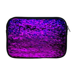 Magenta Waves Flow Series 2 Apple Macbook Pro 17  Zipper Case by DimitriosArt