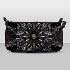 Mechanical Mandala Shoulder Clutch Bag by MRNStudios