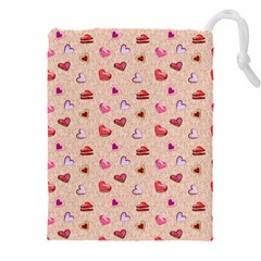 Sweet Heart Drawstring Pouch (5xl) by SychEva