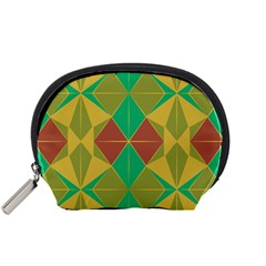 Abstract Pattern Geometric Backgrounds   Accessory Pouch (small) by Eskimos