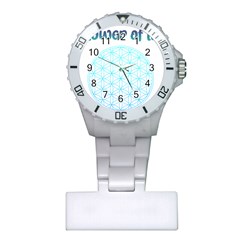 Flower Of Life  Plastic Nurses Watch by tony4urban