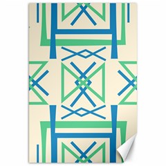 Abstract Pattern Geometric Backgrounds   Canvas 20  X 30  by Eskimos