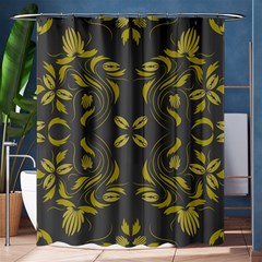 Folk Flowers Print Floral Pattern Ethnic Art Shower Curtain 60  X 72  (medium)  by Eskimos