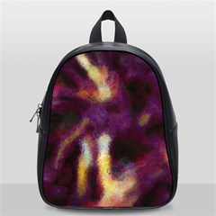 Requiem  Of The Purple Stars School Bag (small) by DimitriosArt