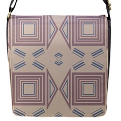 Abstract Pattern Geometric Backgrounds   Flap Closure Messenger Bag (s) by Eskimos