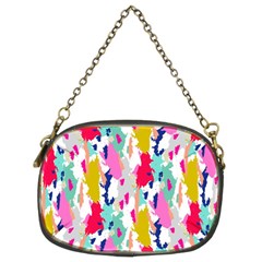 Acryl Paint Chain Purse (two Sides) by CoshaArt