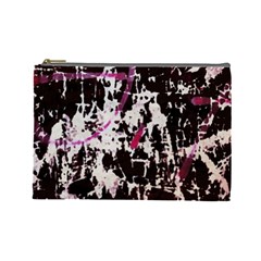 Chaos At The Wall Cosmetic Bag (large) by DimitriosArt