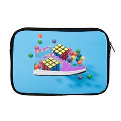 Floating-cubes-on-blue Backgrounderaser 20220422 203144521 Backgrounderaser 20220422 203216276 Apple Macbook Pro 17  Zipper Case by marthatravis1968