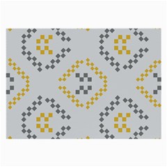 Abstract Pattern Geometric Backgrounds   Large Glasses Cloth by Eskimos