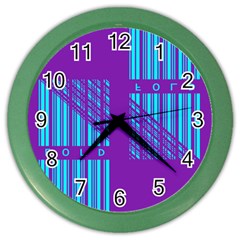 Fold At Home Folding Color Wall Clock by WetdryvacsLair