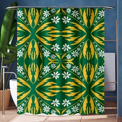 Folk Flowers Print Floral Pattern Ethnic Art Shower Curtain 60  X 72  (medium)  by Eskimos