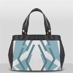 Abstract Pattern Geometric Backgrounds Oversize Office Handbag (2 Sides) by Eskimos