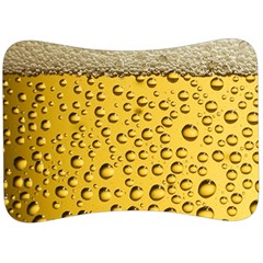 Beer Bubbles Velour Seat Head Rest Cushion by Wegoenart