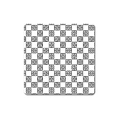 Seamless Tile Derivative Pattern Square Magnet by Jancukart