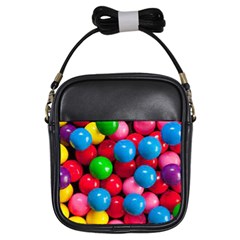 Bubble Gum Girls Sling Bag by artworkshop