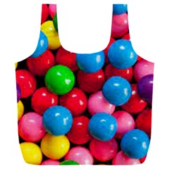 Bubble Gum Full Print Recycle Bag (xxl) by artworkshop