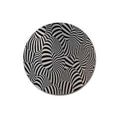 Pattern Magnet 3  (round) by artworkshop