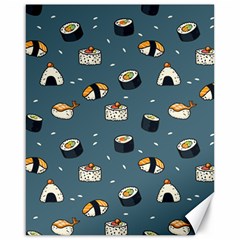 Sushi Pattern Canvas 16  X 20  by Jancukart