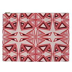 Abstract Pattern Geometric Backgrounds  Cosmetic Bag (xxl) by Eskimos