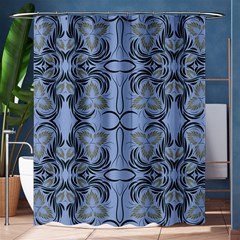 Folk Flowers Print Floral Pattern Ethnic Art Shower Curtain 60  X 72  (medium)  by Eskimos