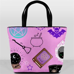 Pastel Goth Witch Pink Bucket Bag by NerdySparkleGoth