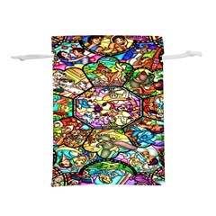 Character Disney Stained Lightweight Drawstring Pouch (l) by artworkshop