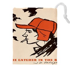 Catcher In The Rye Drawstring Pouch (4xl) by artworkshop