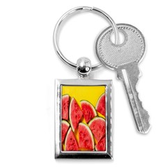 Watermelon Key Chain (rectangle) by artworkshop